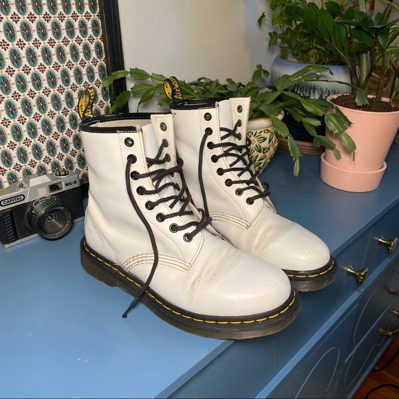 White Dr. Martens - Picture 2 of 8